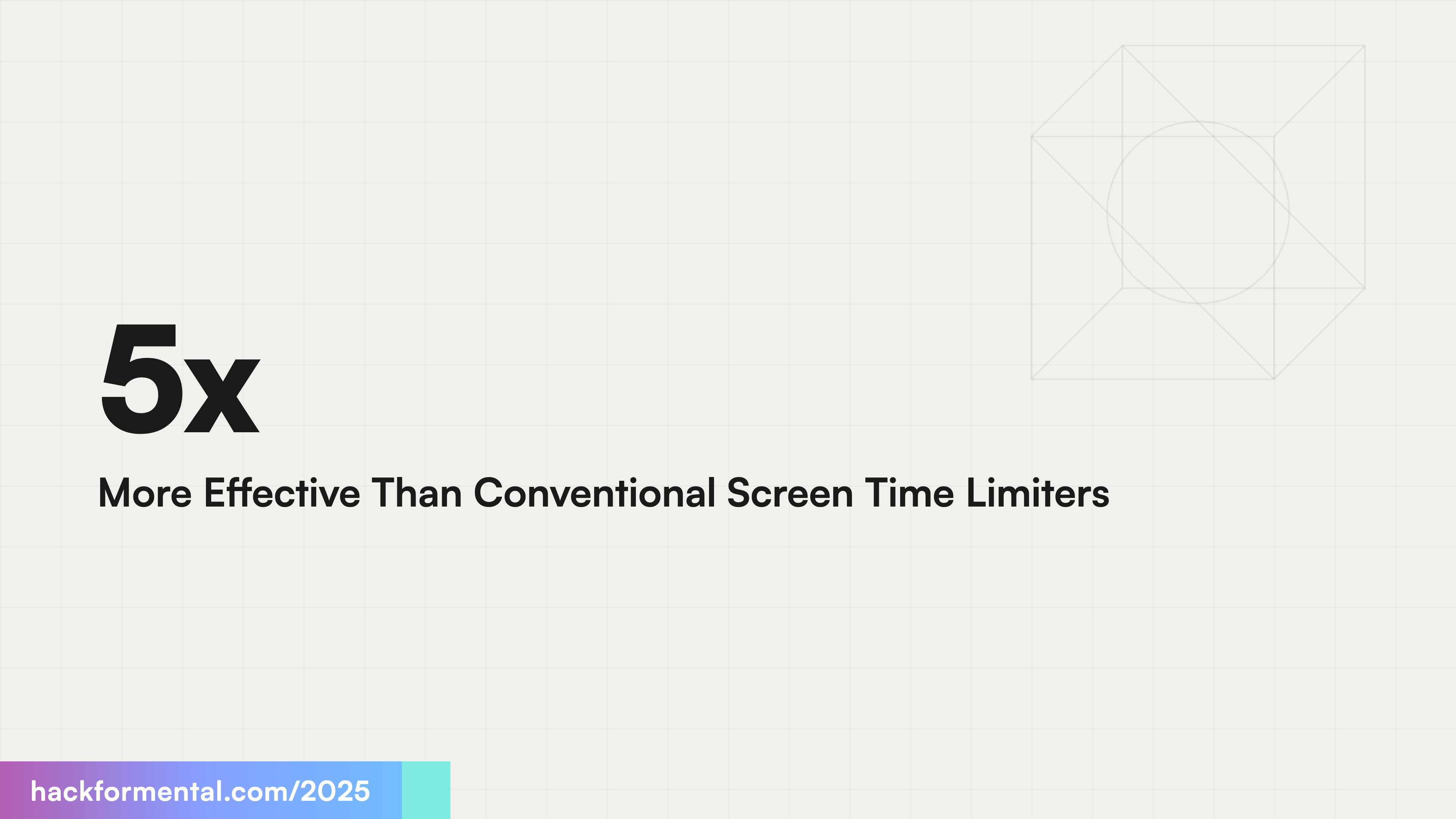 5x More Effective Than Conventional Screen Time Limiters