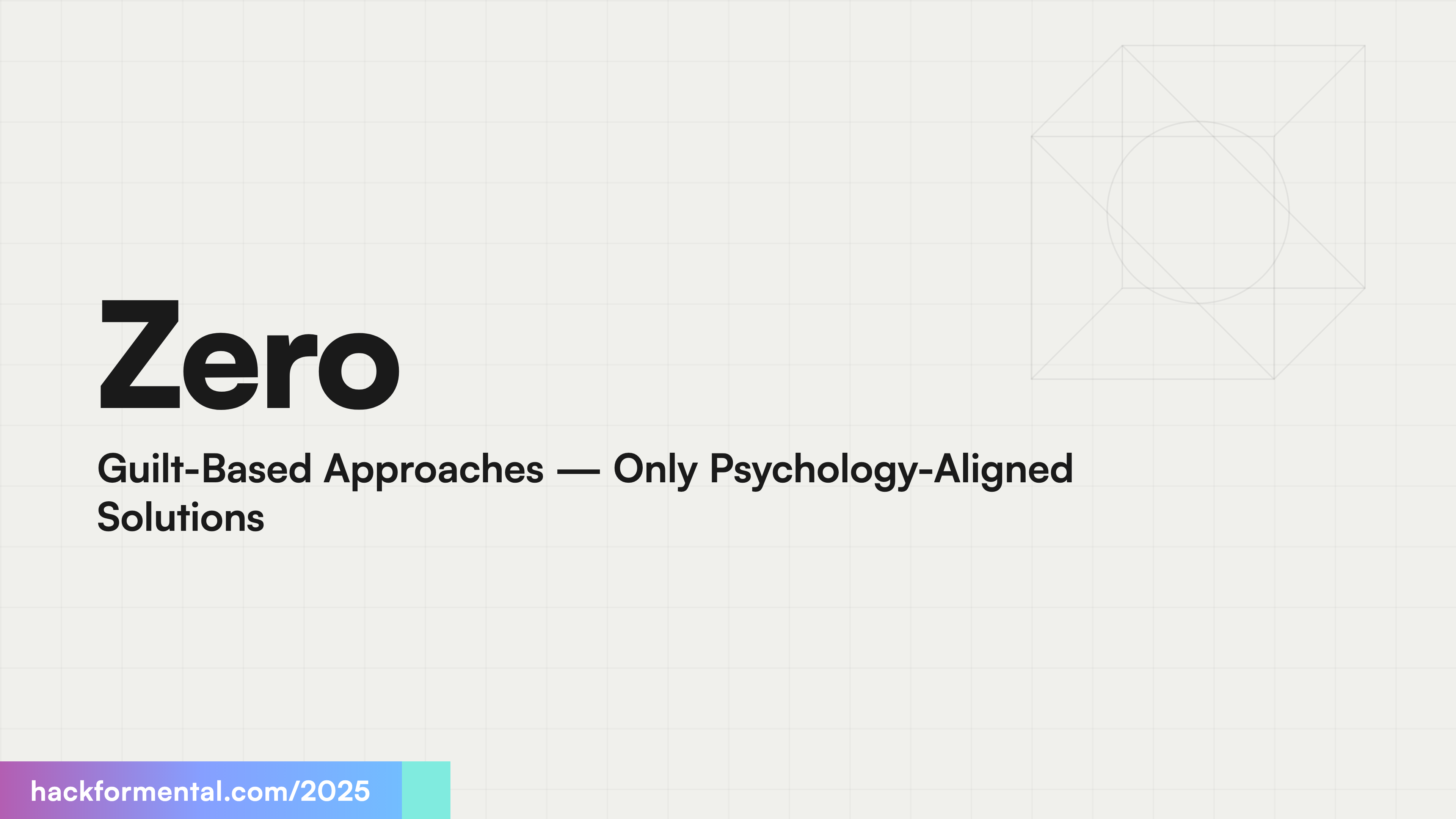 Zero Guilt-Based Approaches — Only Psychology-Aligned Solutions