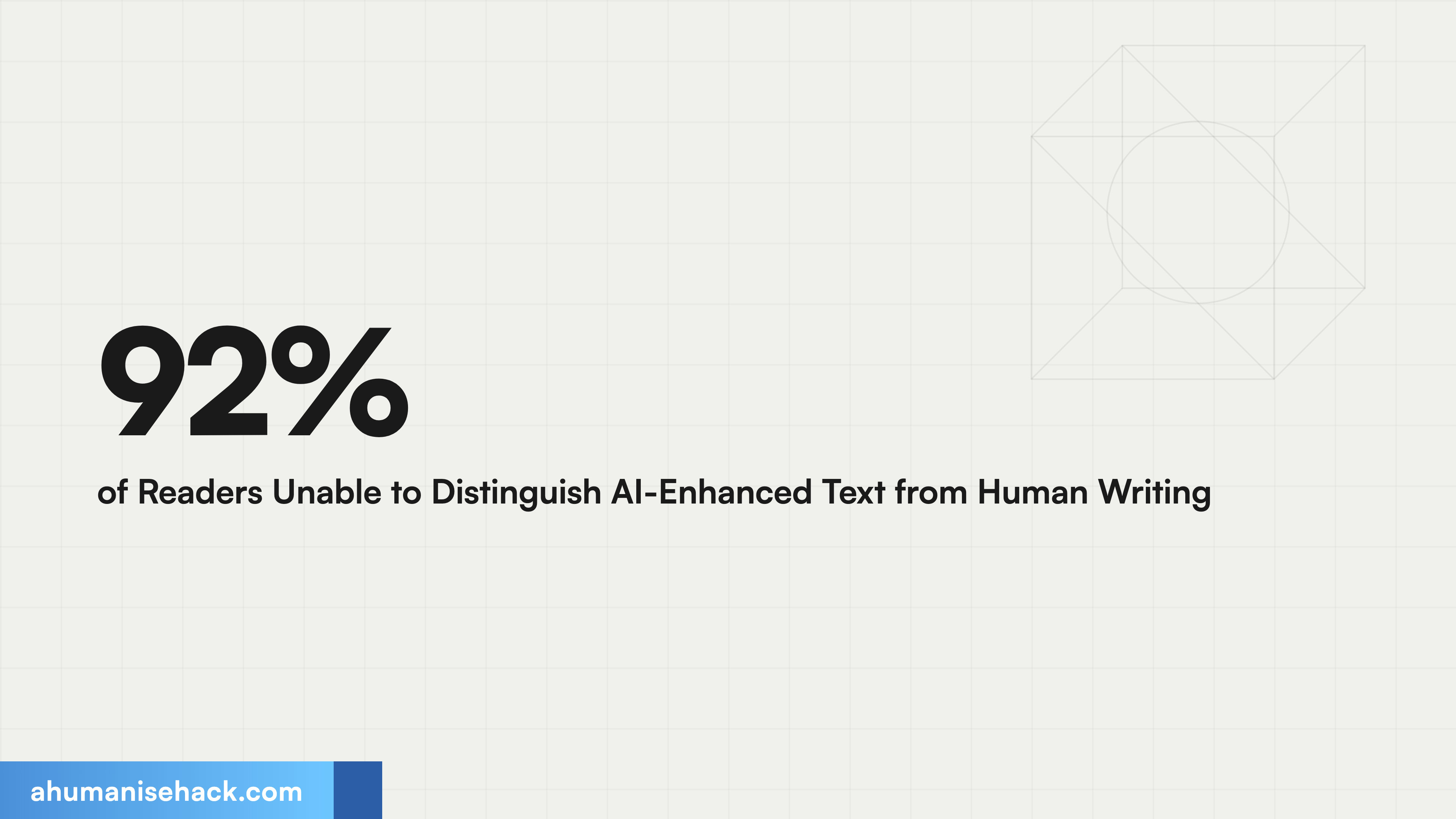 92% of Readers Unable to Distinguish AI-Enhanced Text from Human Writing