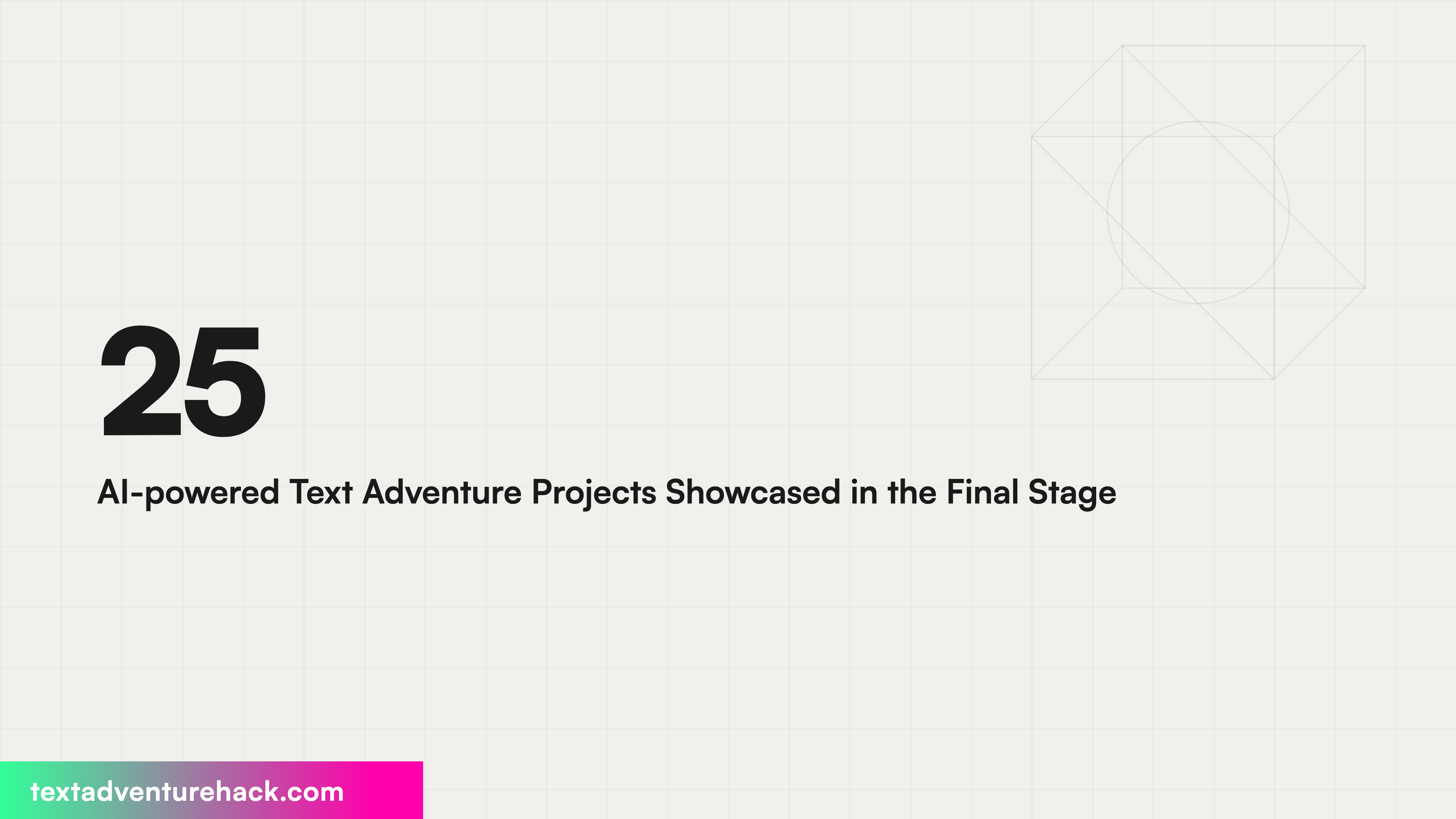 25 AI-powered Text Adventure Projects Showcased in the Final Stage