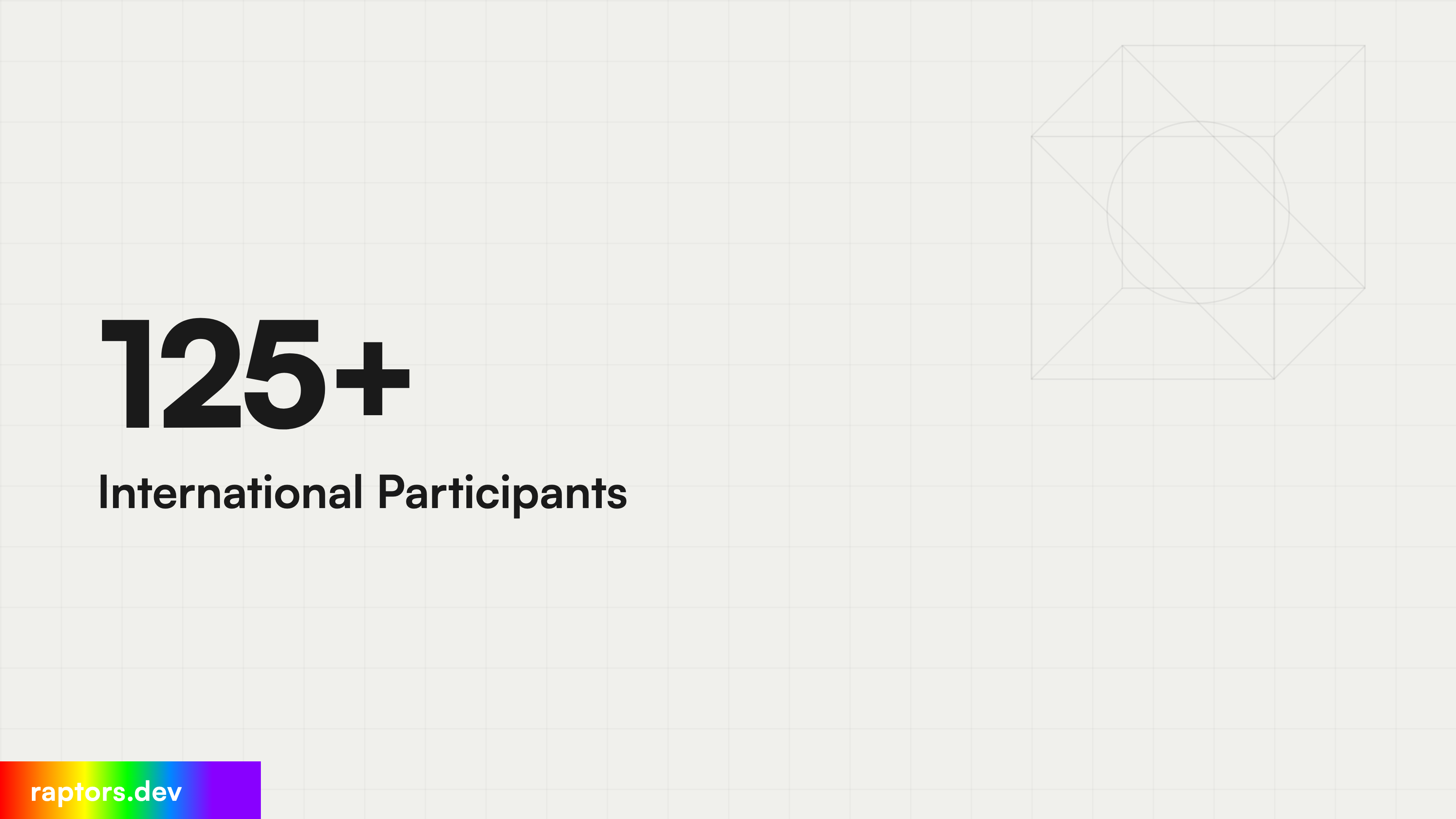 125+ International Participants