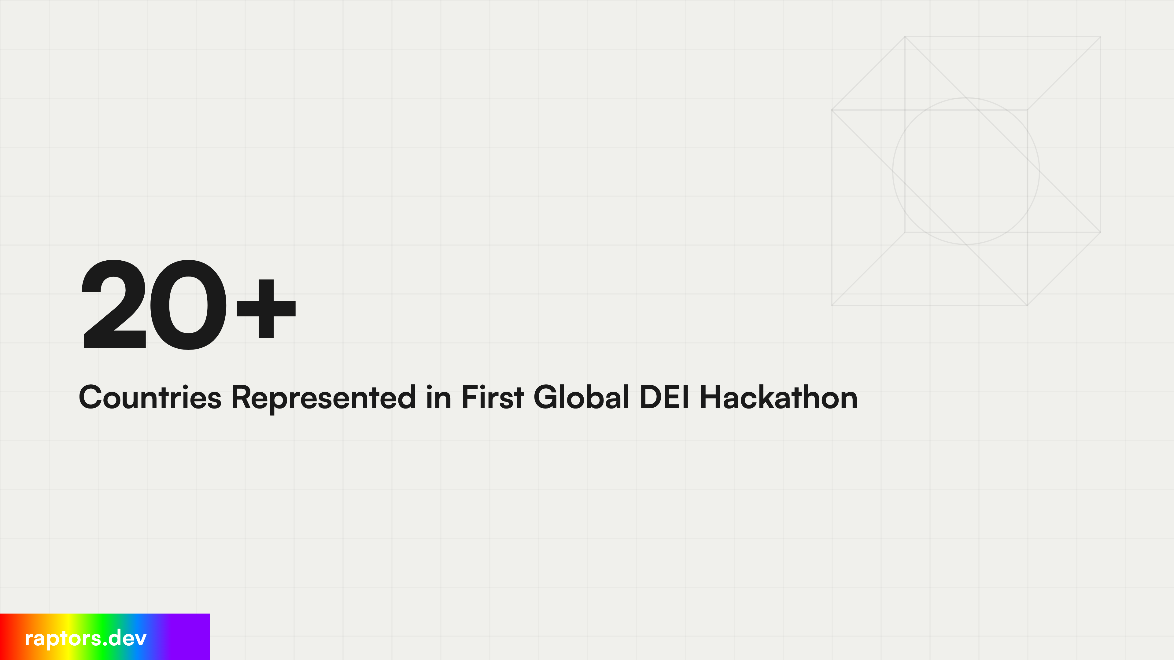 20+ Countries Represented in First Global DEI Hackathon
