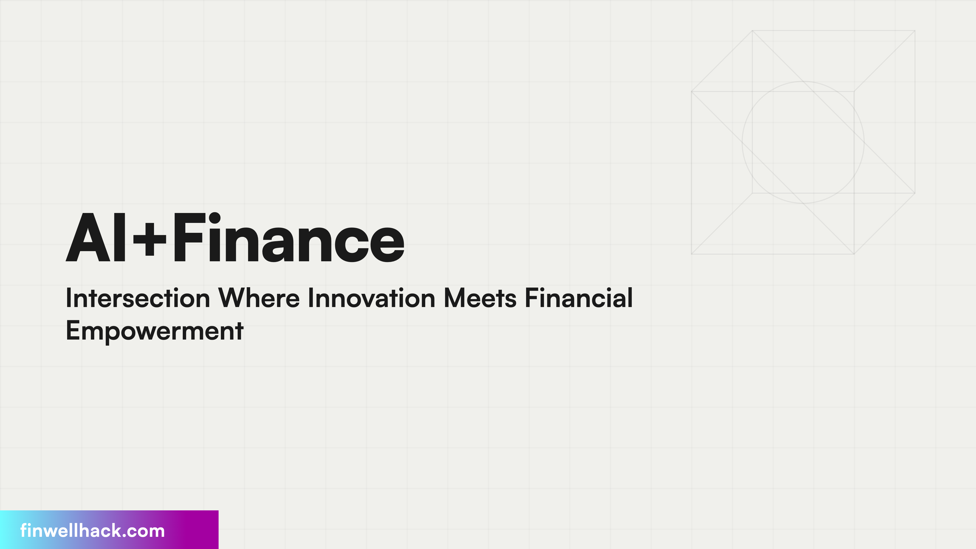 AI+Finance Intersection Where Innovation Meets Financial Empowerment