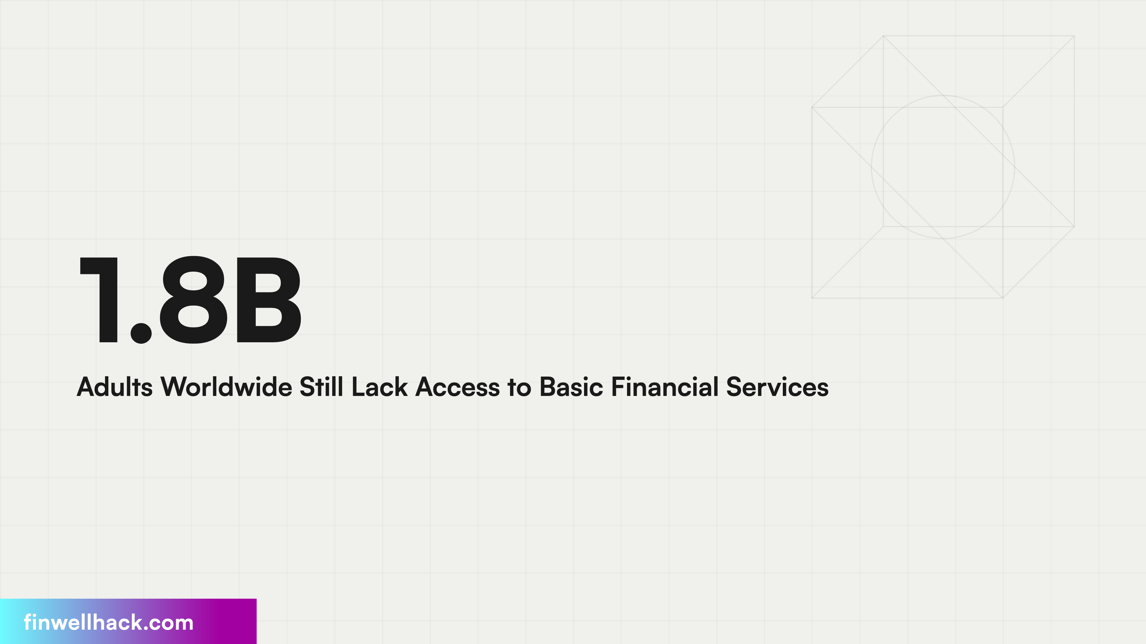 1.8B Adults Worldwide Still Lack Access to Basic Financial Services