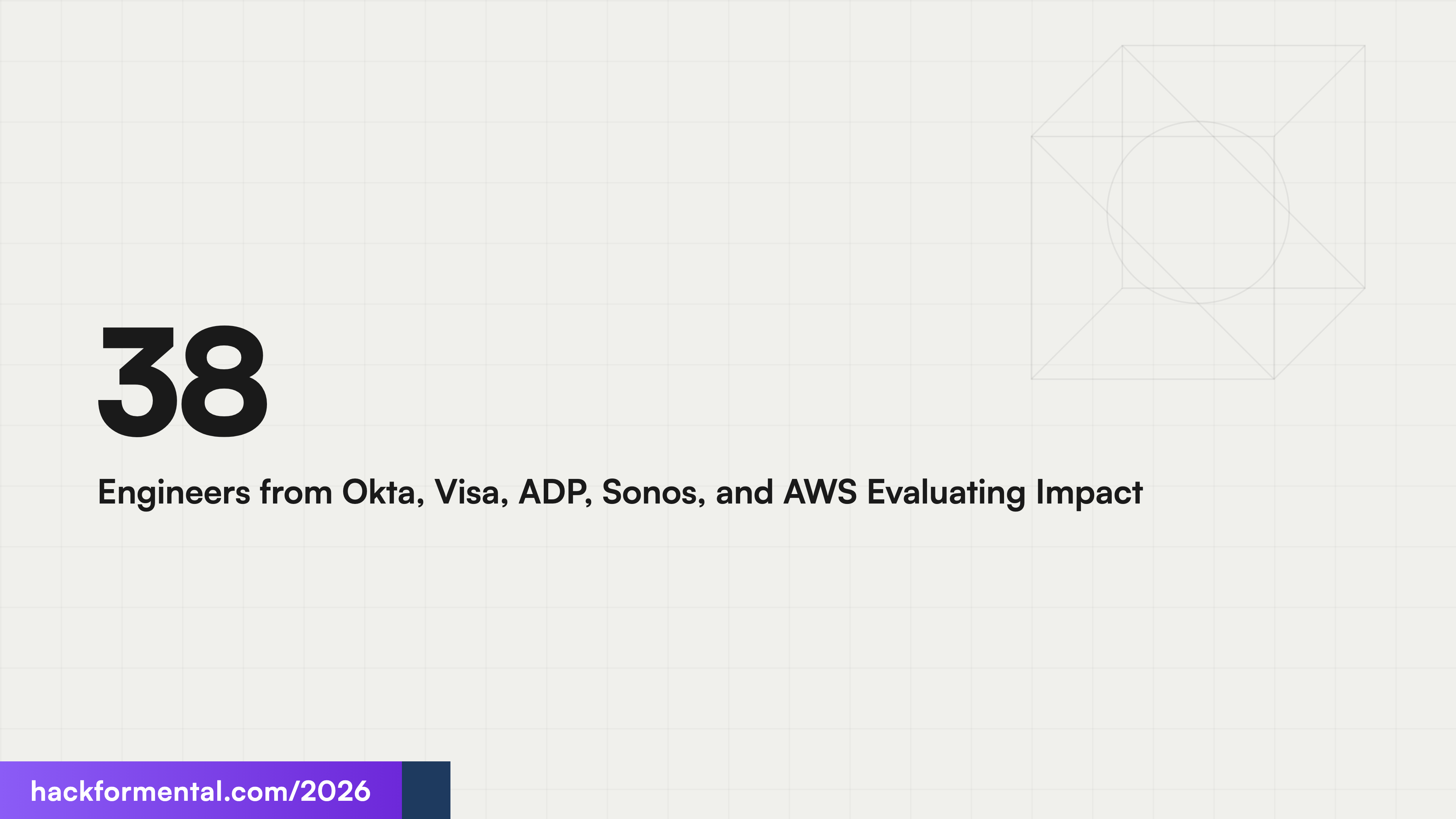 38 Engineers from Okta, Visa, ADP, Sonos, and AWS Evaluating Impact