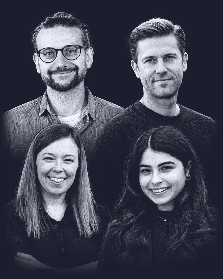 Raffael Heiss, Sascha Gell, Sneha Dave and Erin Willis