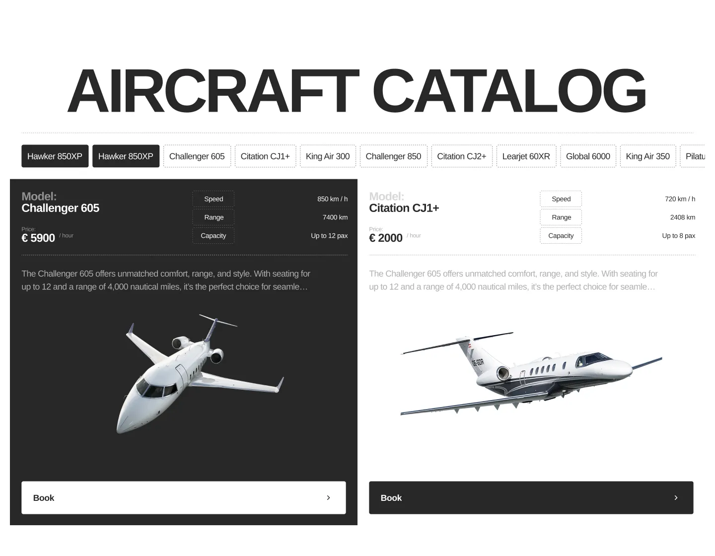 Mira Private Jets — multilingual Webflow site with GSAP motion, 300+ CMS pages and a multimodal booking engine for VIP charters.