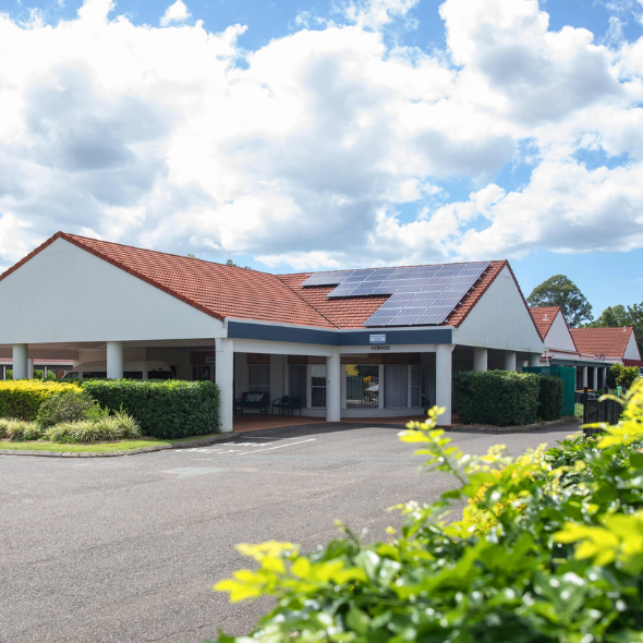 upgraded LED batten at PM Aged Care