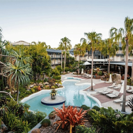 CO2 heat pump hot water and aircon setpoint controls, Mantra Hotel | Austep AU