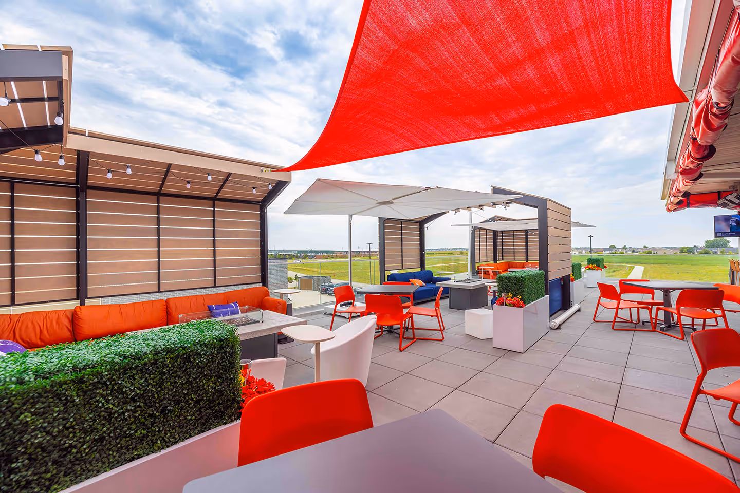 The Rooftop Terrace at DG