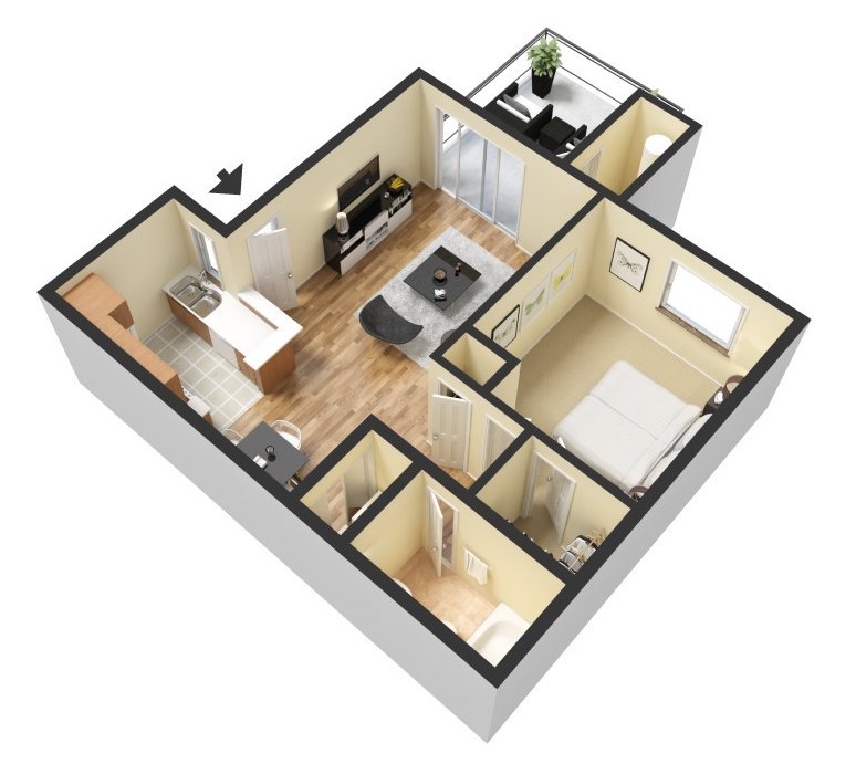 3D Floor Plan