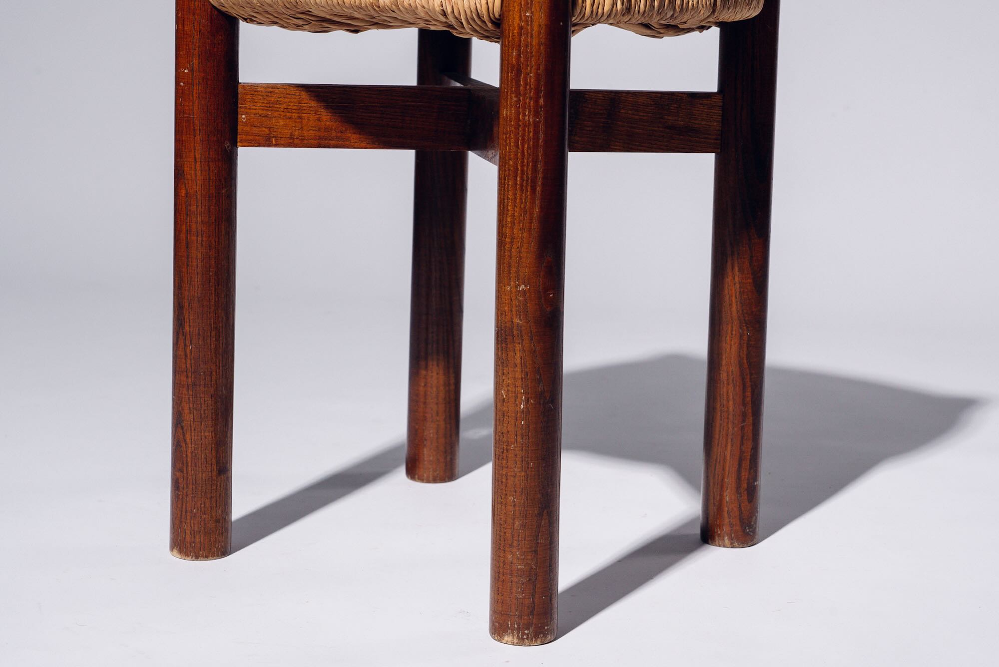 French Antique Stool シャルロットペリアン Charlotte Perriand / Les Arcs stool (B) - HARRYS ANTIQUE
