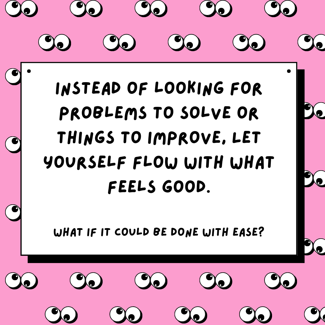 A pink background with a white text that says "What if it could be done with ease?".
