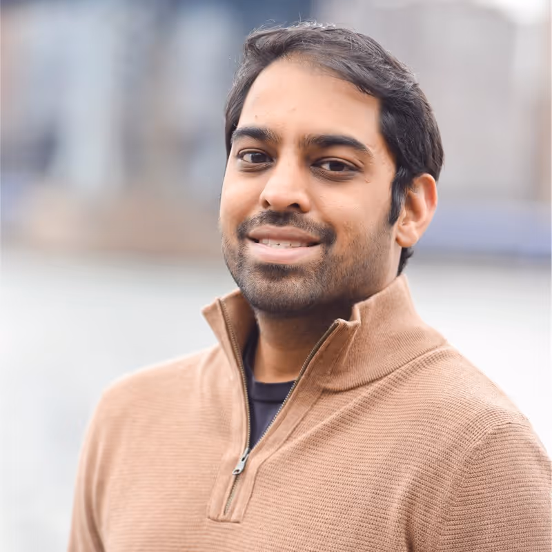 A headshot of Saagar Parikh, a partner of GHC Industries.