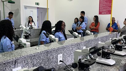Visita Colégio Cívico Militar Escola Cônego Oswaldo Lustosa