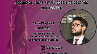 Aula Magna do curso de Direito