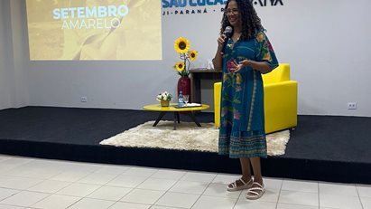 Palestra com a Psicóloga Nelcy Rodrigues