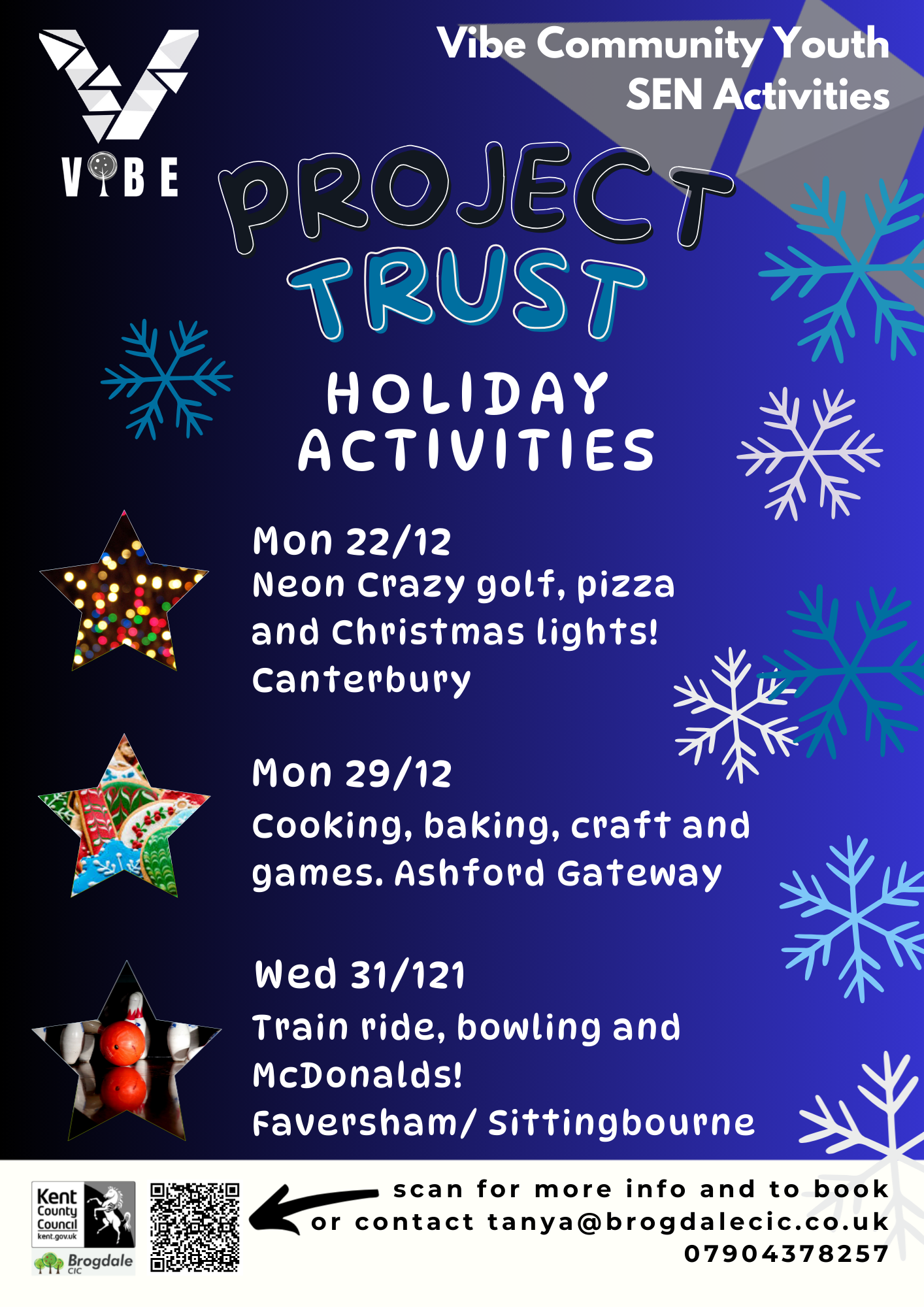 PROJECT TRUST CHRISTMAS HOLIDAY ACTIVITIES