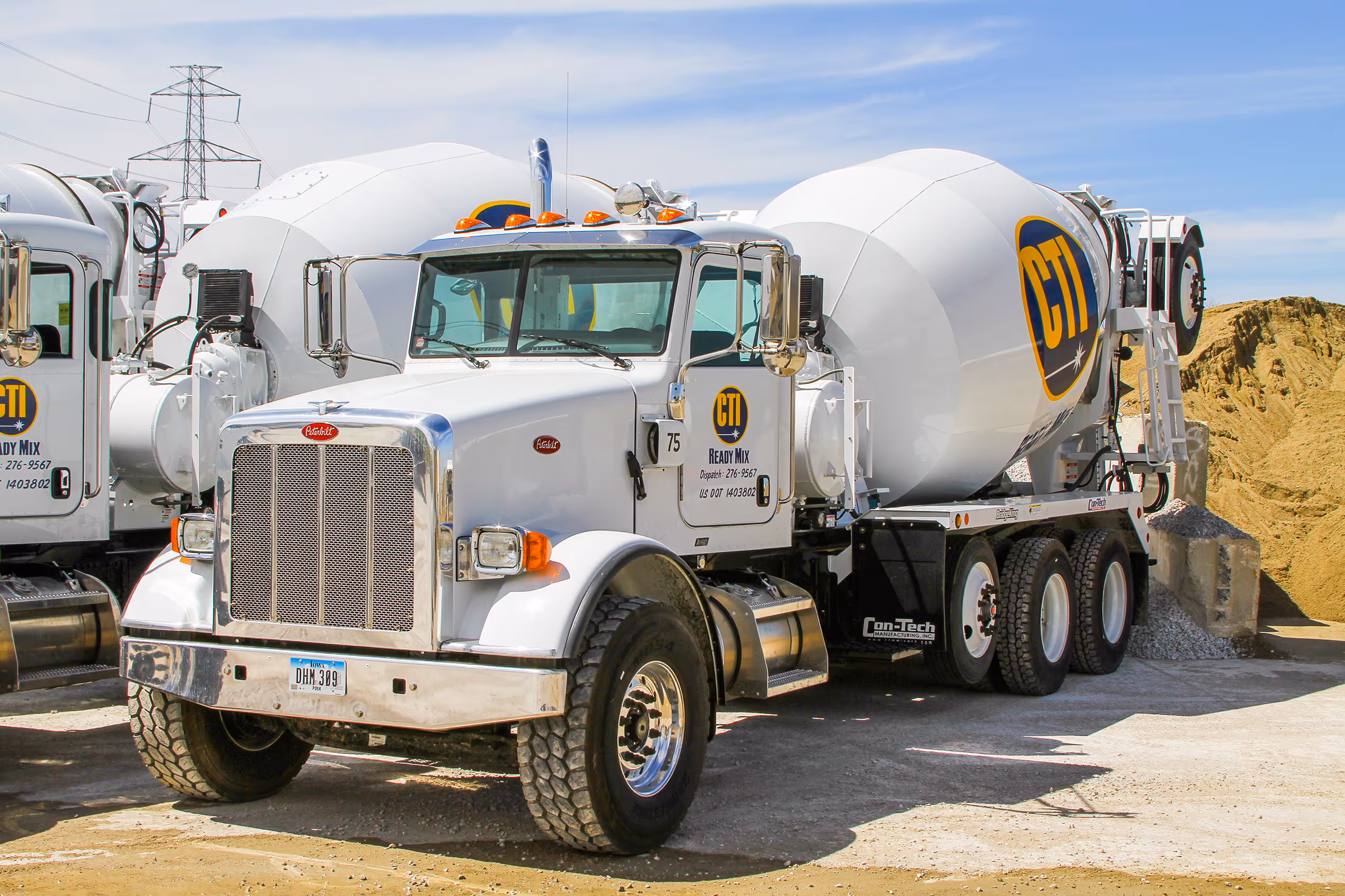 CTI ready mix truck