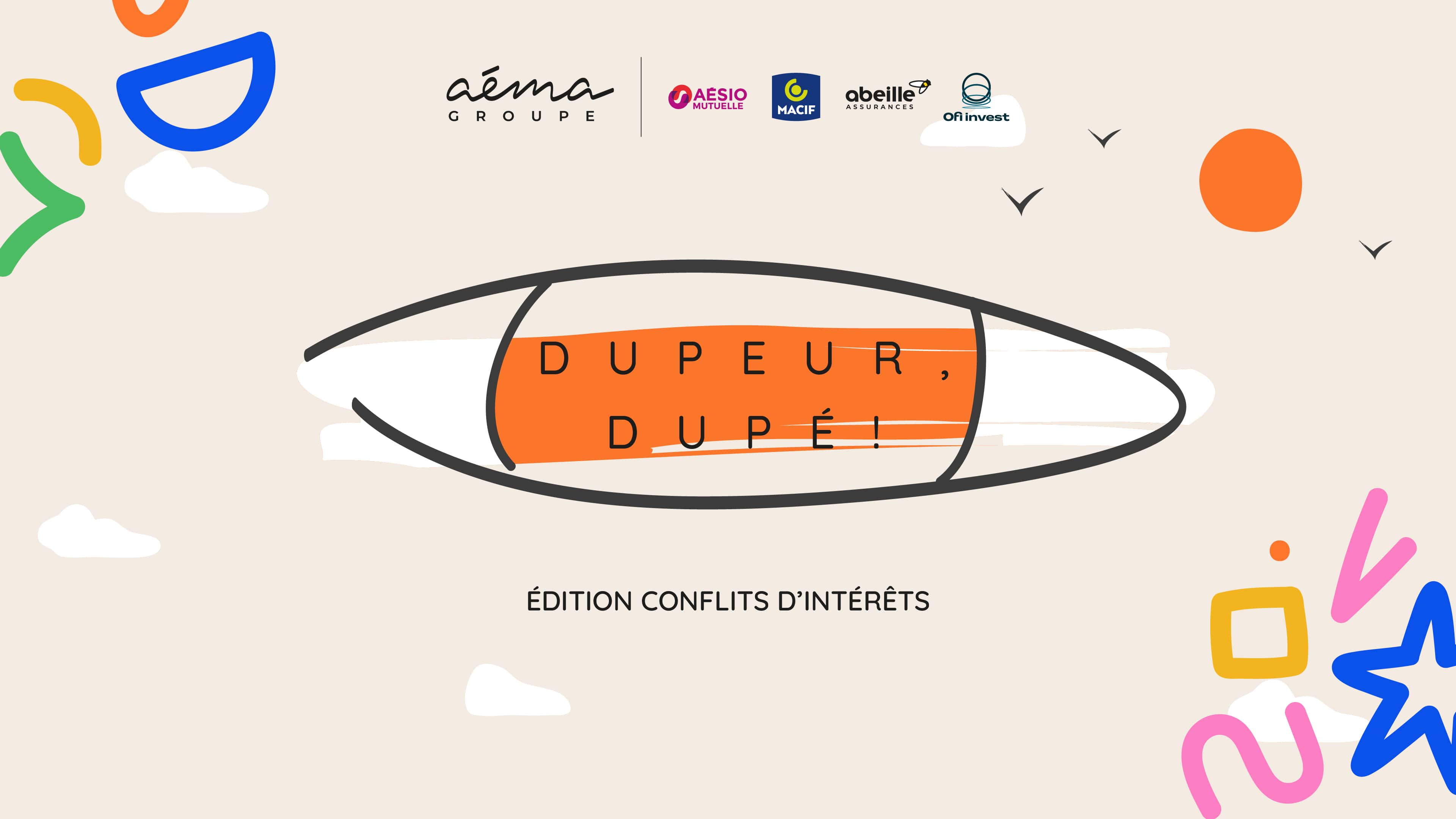 Jeu de carte digital pour Aéma