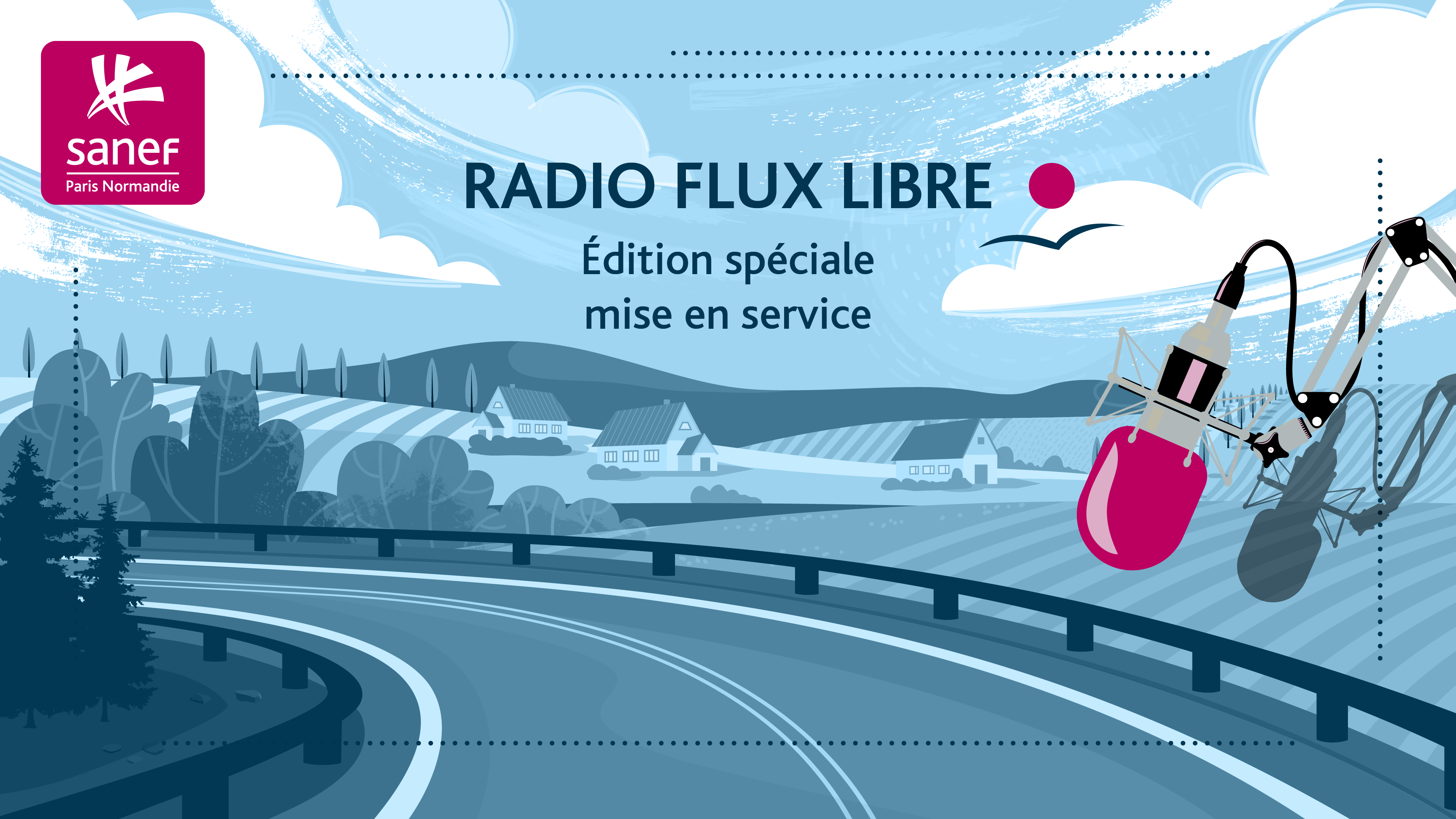 Emission de radio interactive pour SANEF