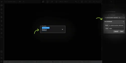 Custom Form Select Field for Webflow