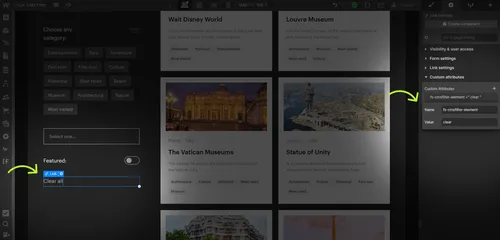 CMS Filter for Webflow - No-code using Attributes