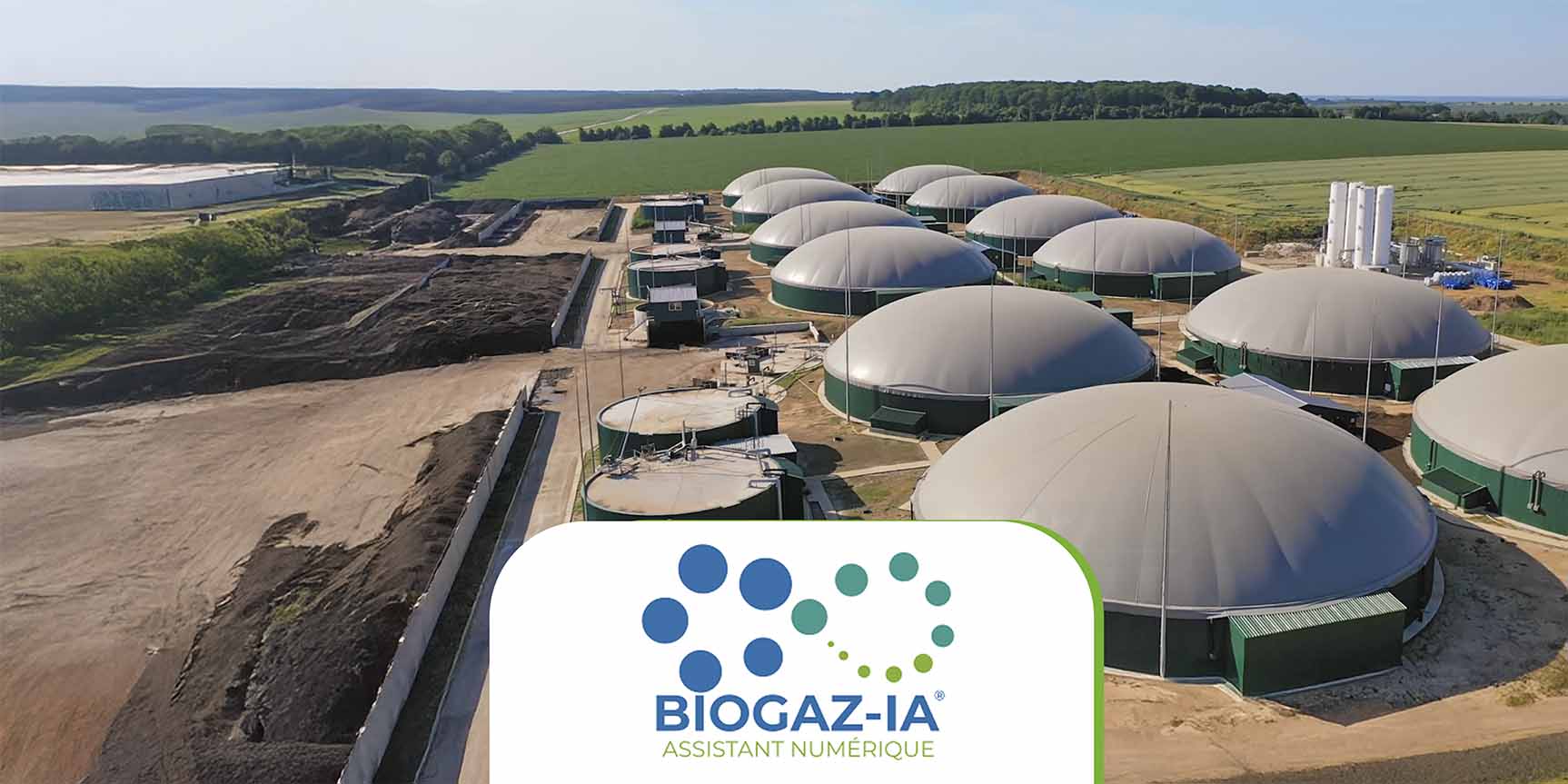 Biogaz IFF optimise le rendement de son unité de méthanisation avec Biogaz-IA