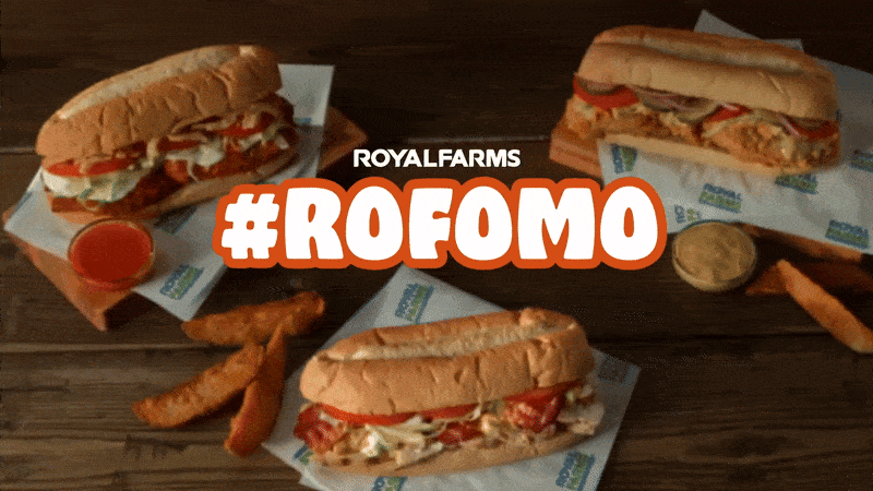 A dynamic camera move of three subs from Royal Farms