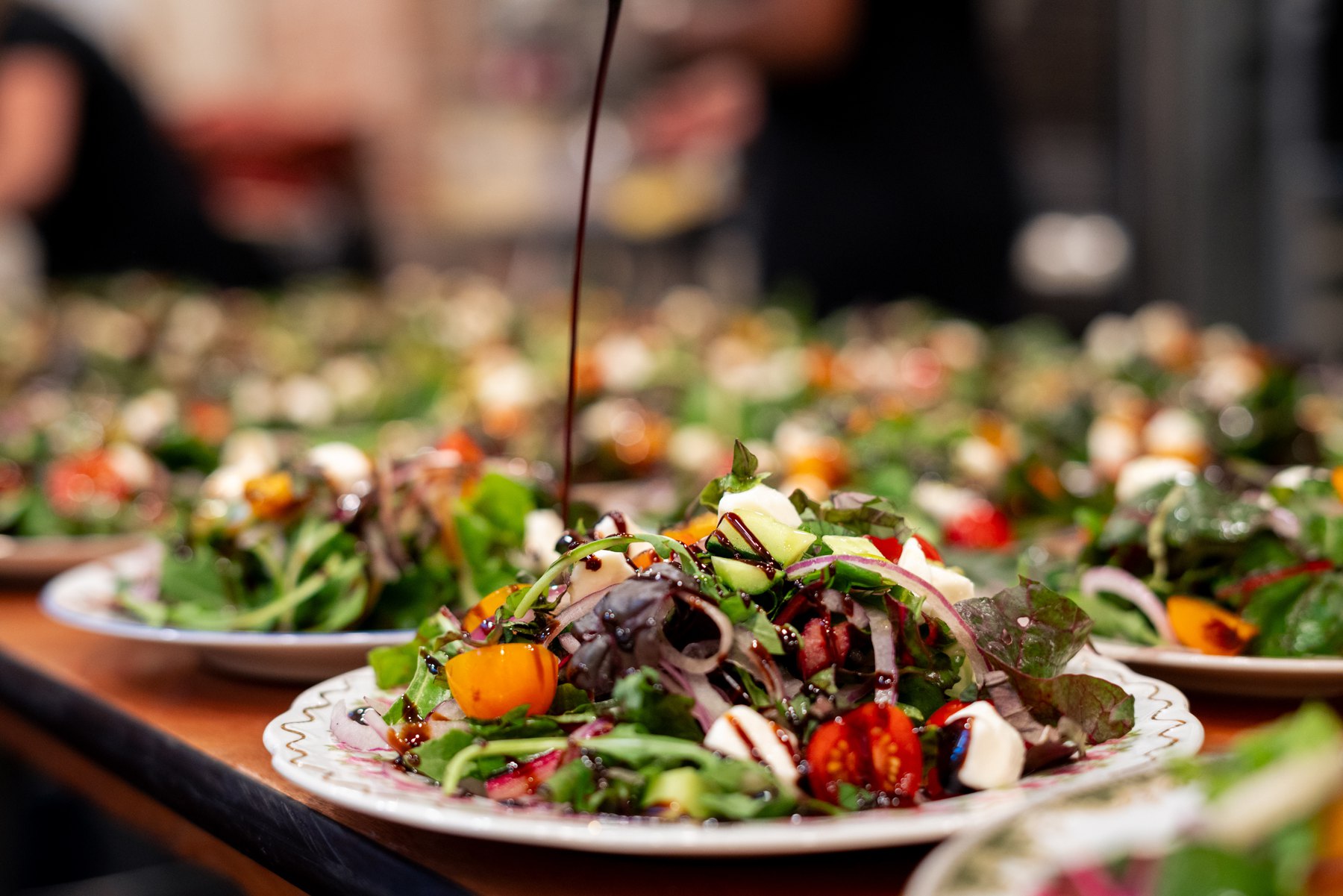 Chopped caprese salad