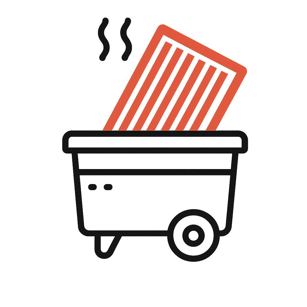 Box With Dimensions Icon