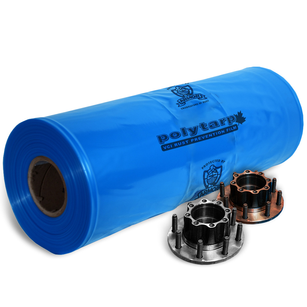 Blue roll of Vapour Corrosion Inhibitor Liner