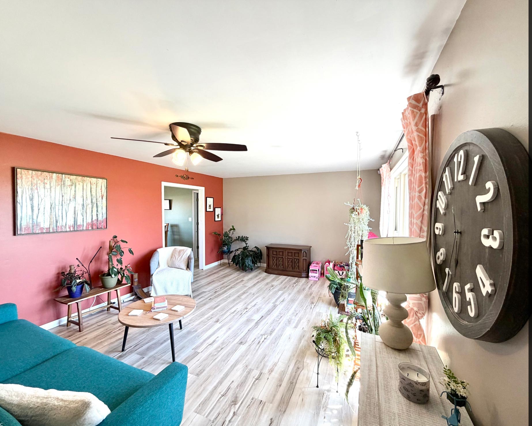 Living room view