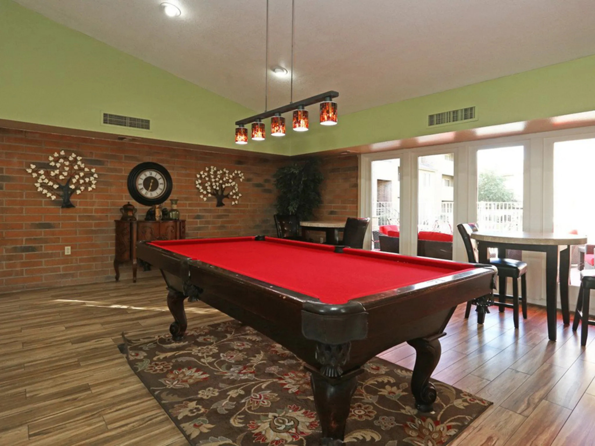 Shared game room at Morgan Park.
