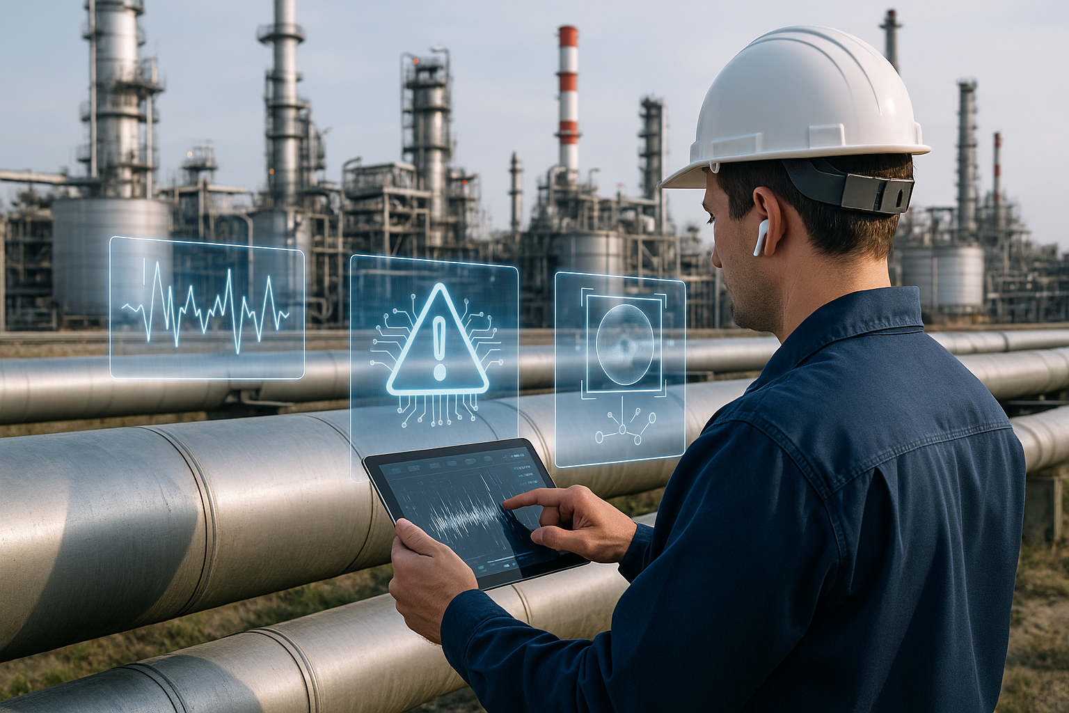 Smart Pipeline Monitoring - AI + IoT for Real-Time Fault Detection in Oil Refineries