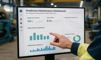 No-Code Predictive Maintenance Dashboards for Industrial Equipment Manufacturers
