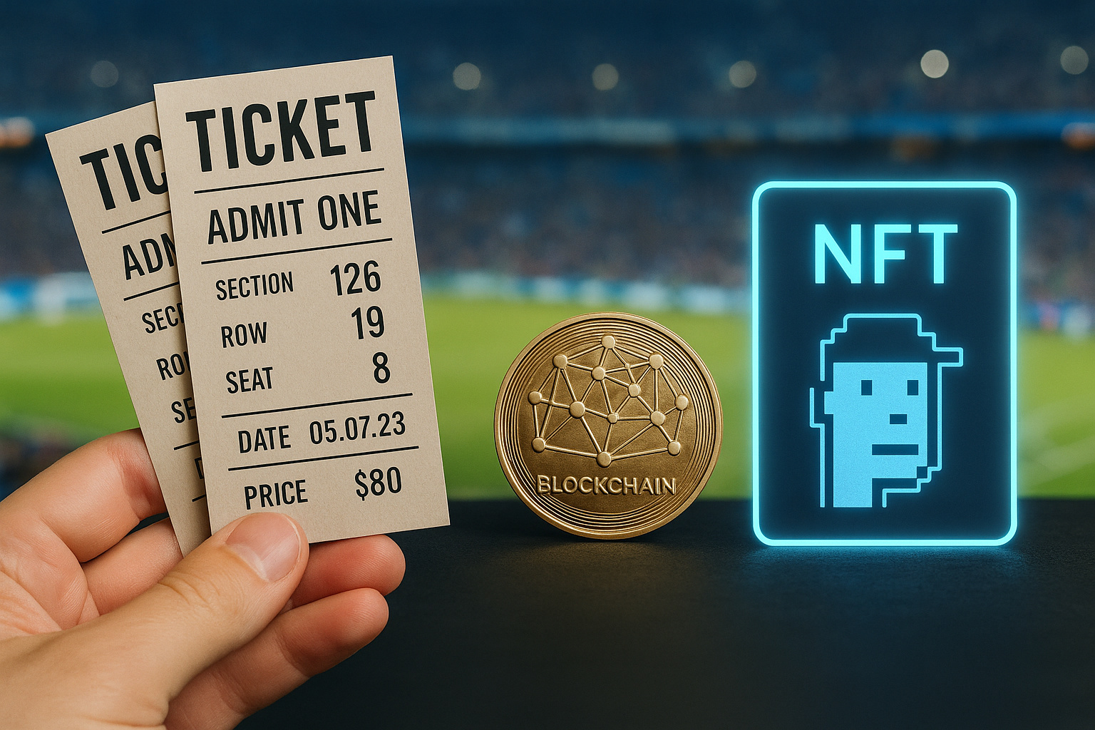 No More Fake Tickets - Blockchain & NFT Solutions for Sports Events
