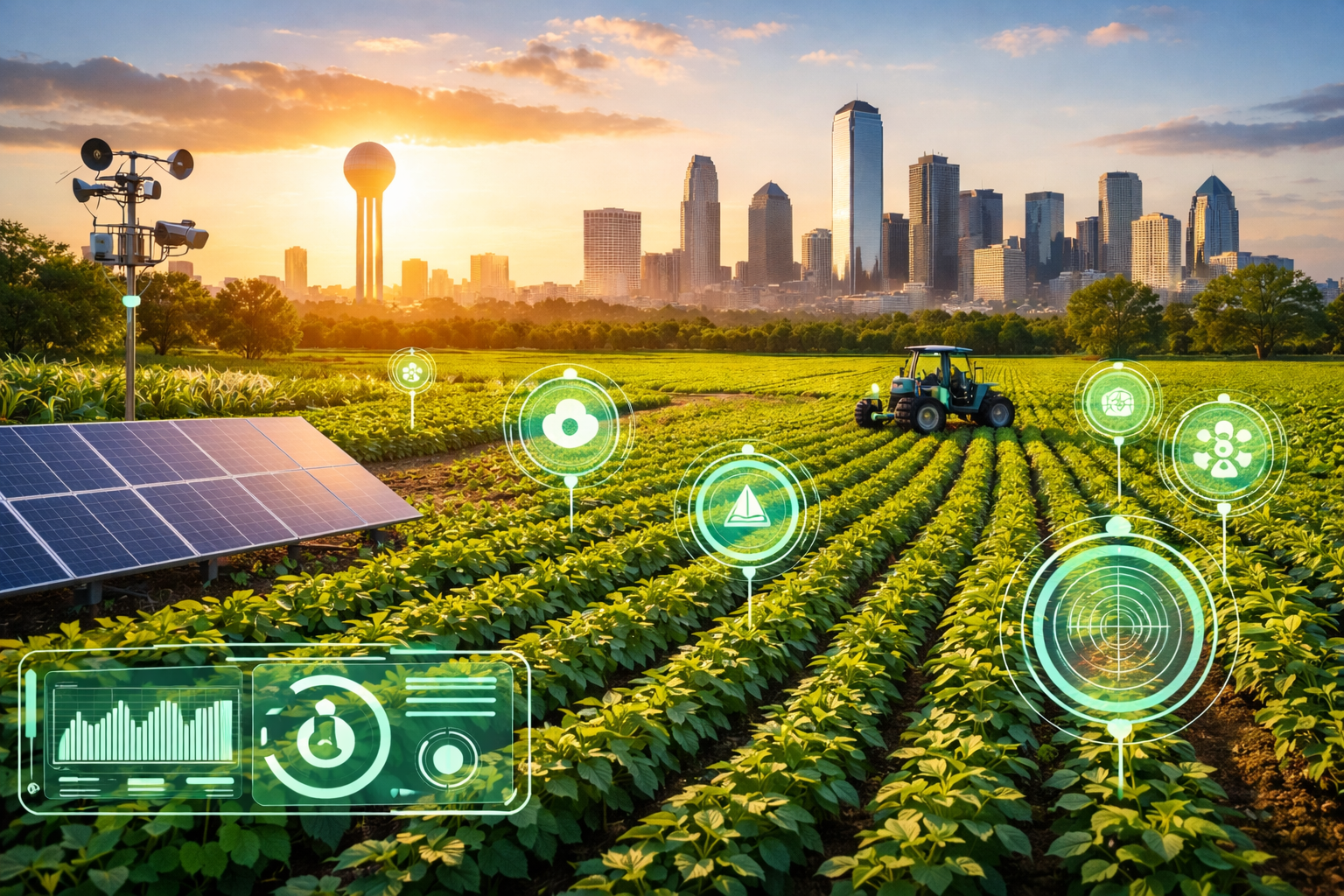 Building Sustainable AgriTech Platforms with IoT and AI in Dallas