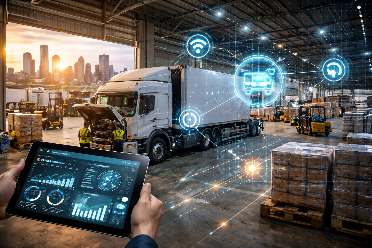 IoT Data Analytics - Enhancing Predictive Maintenance in Dallas Logistics Companies