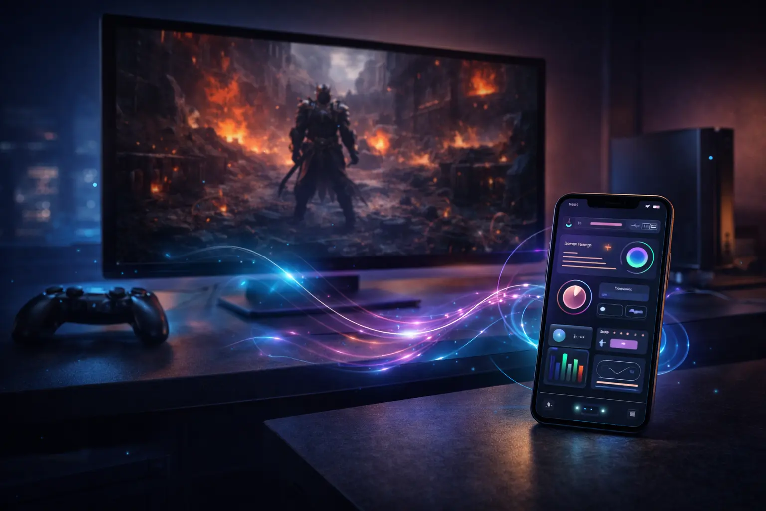 Immersive Gaming Experience Platform GameScent Companion App
