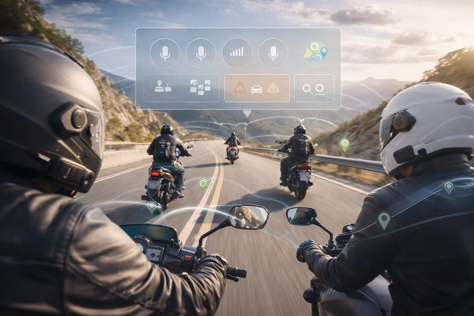 Smart Group Communication Riders