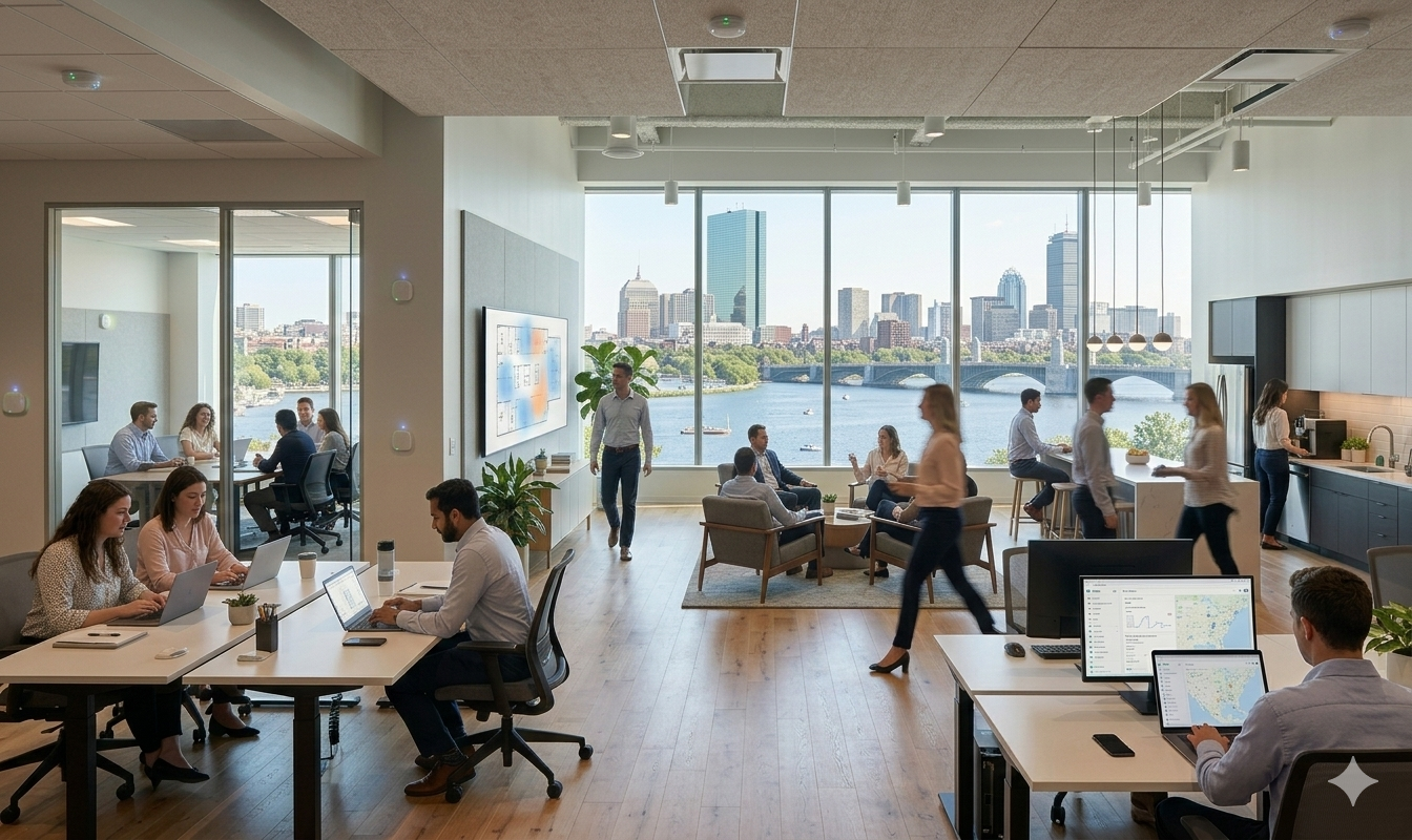 BLE-Based Occupancy and Space Utilization Monitoring in Boston