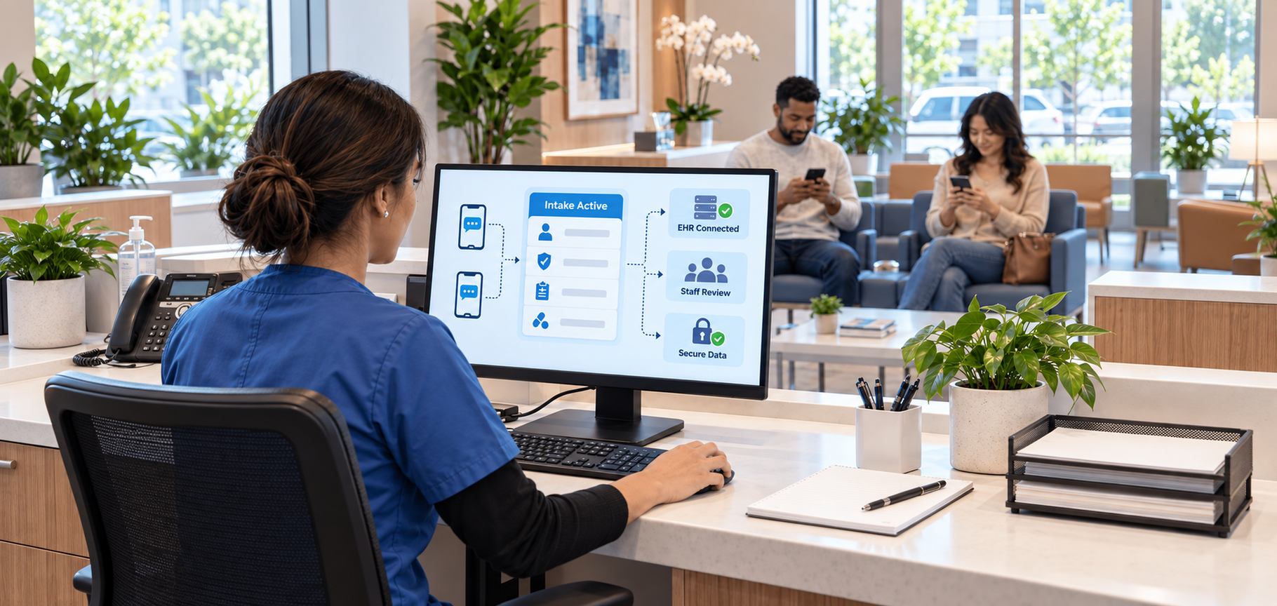 How Conversational AI Can Handle Patient Intake for Dallas Outpatient Clinics