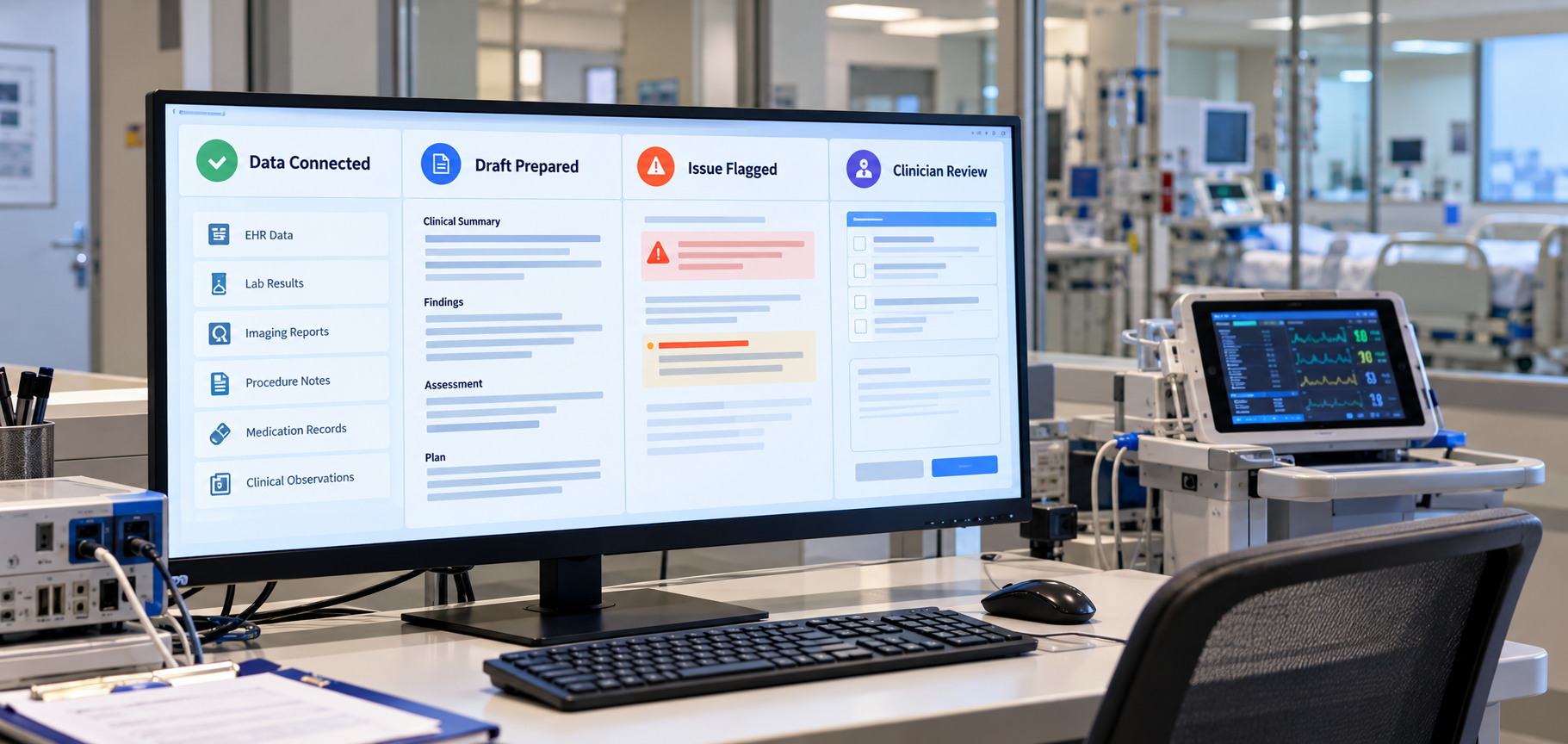 AI-Assisted Clinical Reporting in Boston - Reducing Documentation Delays With Human Review