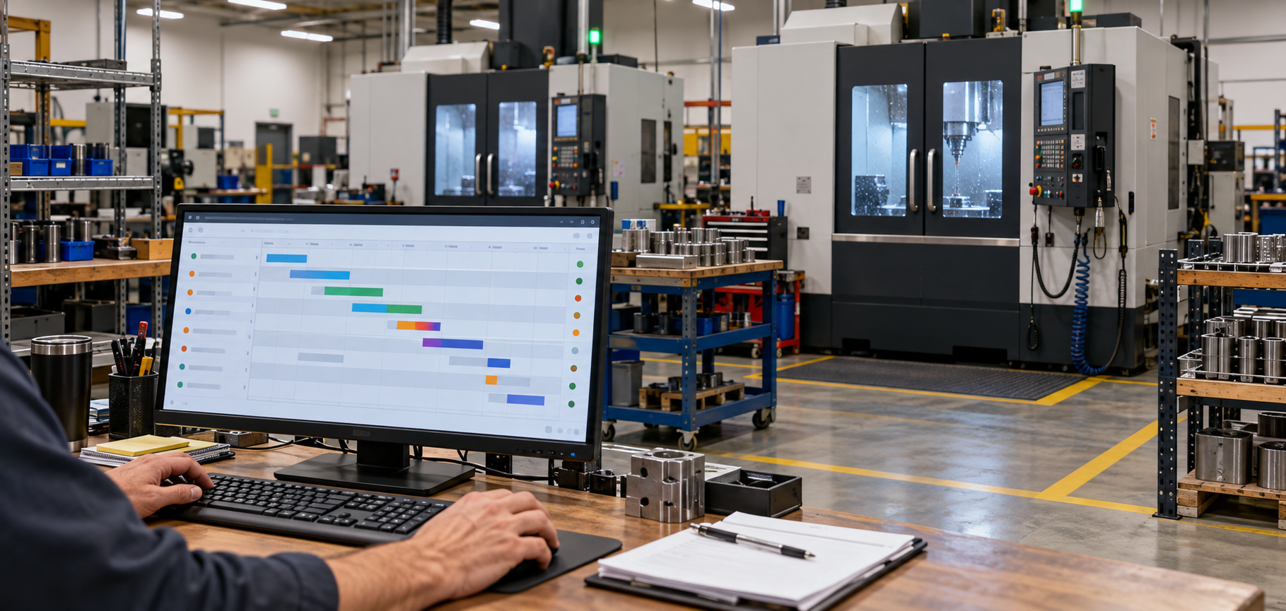 AI Production Scheduling for US Manufacturers - Managing Rush Orders and Machine Constraints
