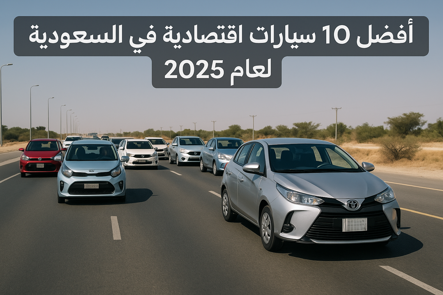 أفضل 10 سيارات اقتصادية في السعودية لعام 2025