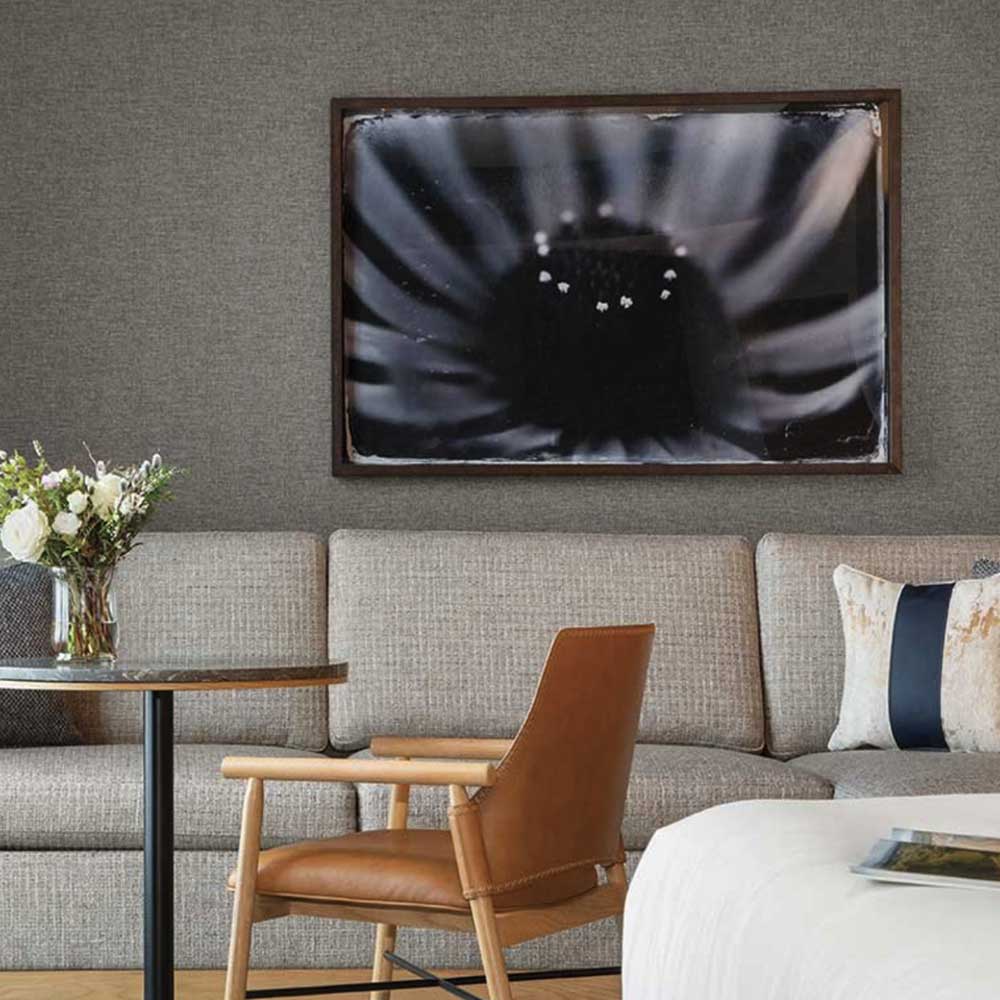 in-suite living room at the Cloudland at McLemore Resort