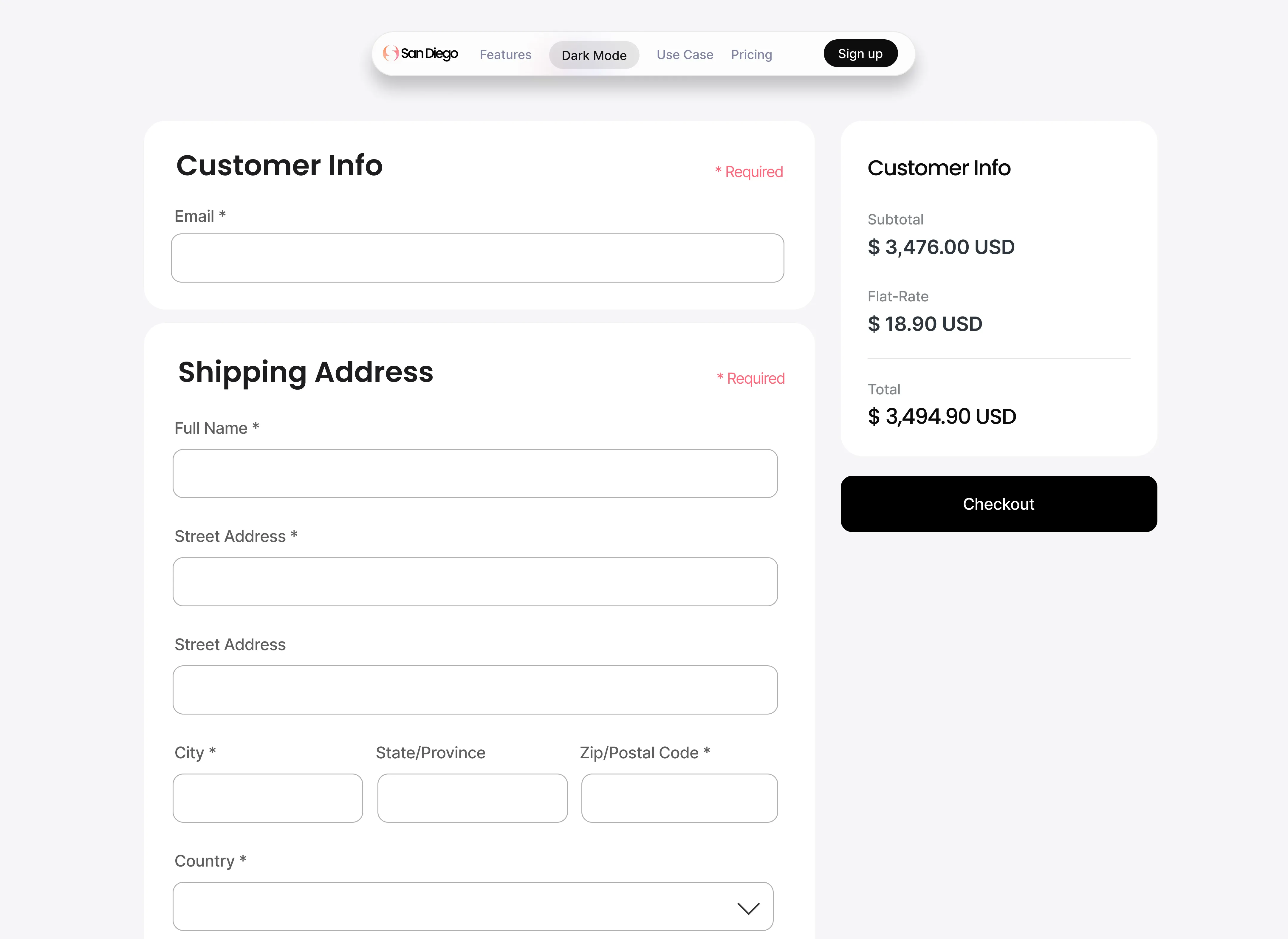SaaS Webflow Template - SanDiego - Designed by Azwedo.com and Wedoflow.com
