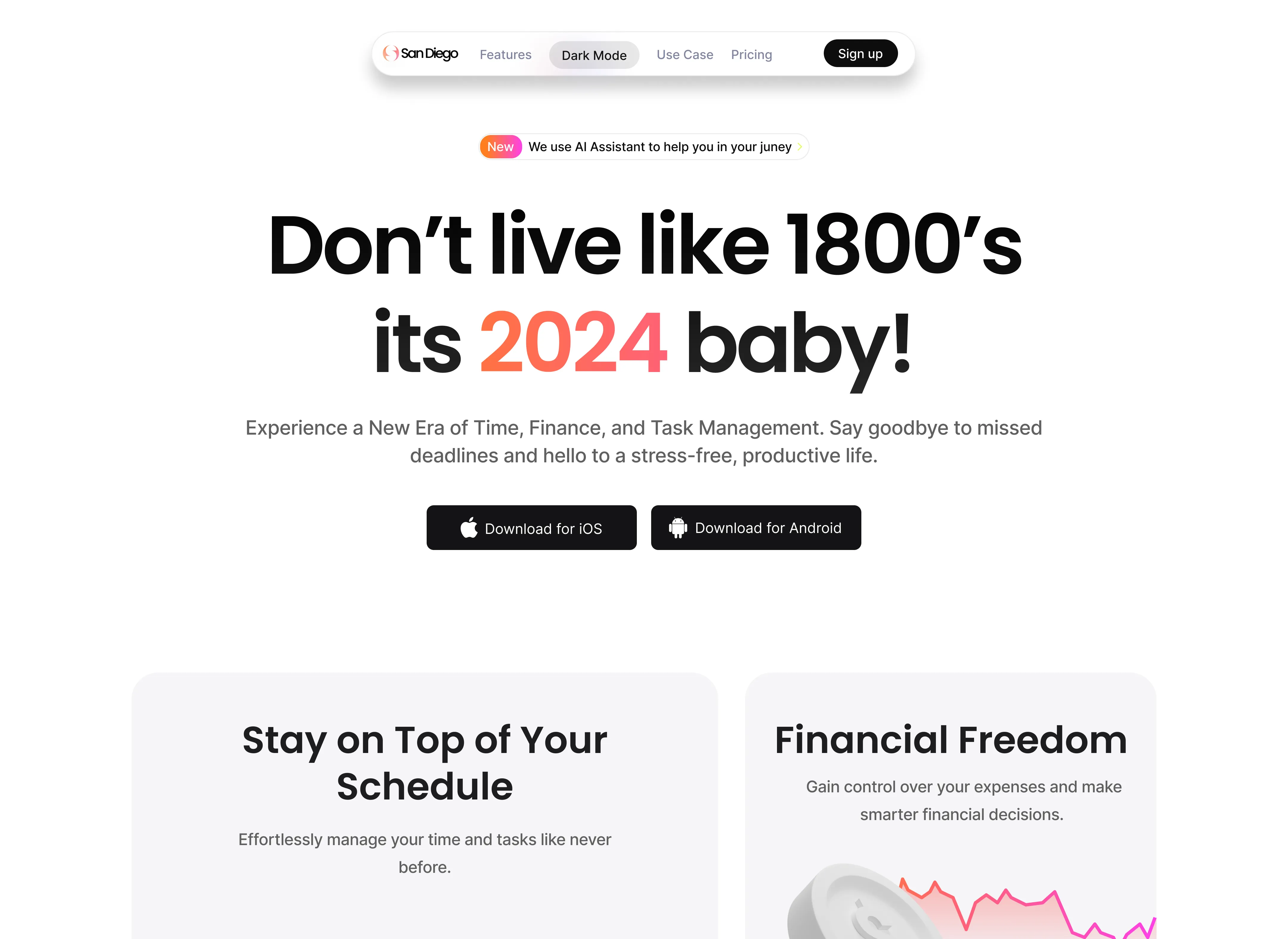 SaaS Webflow Template - SanDiego - Designed by Azwedo.com and Wedoflow.com