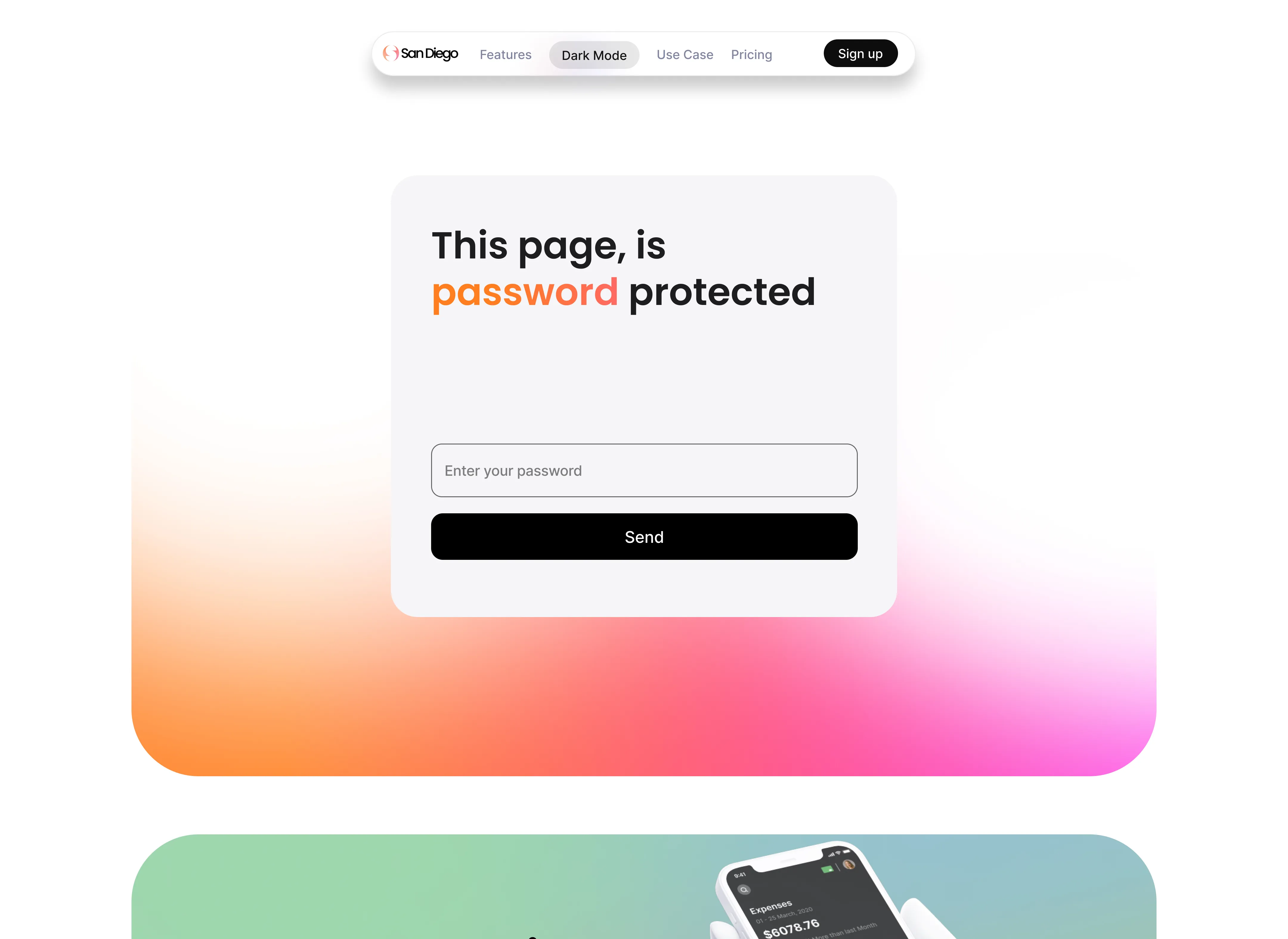 SaaS Webflow Template - SanDiego - Designed by Azwedo.com and Wedoflow.com